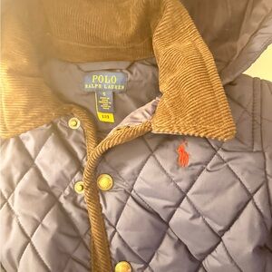 Polo by Ralph Lauren Quilted Jacket with Corduroy Collar